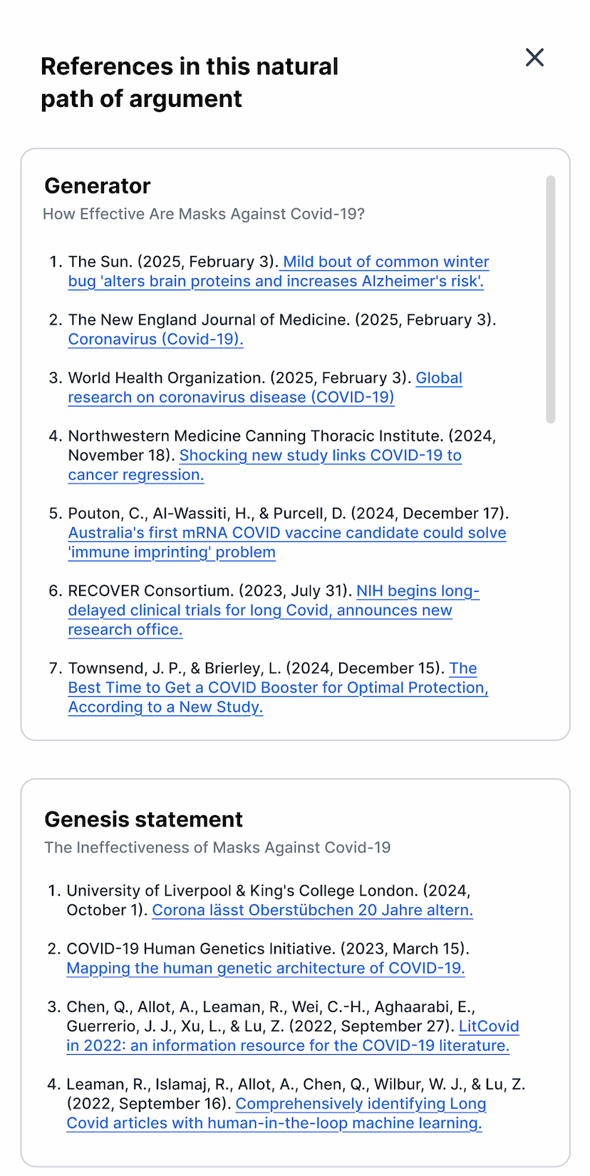 Examine the evidence and circle the truth with your ideological opponents.
